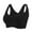 Black, variant on SHTXOZHI Seamless Wireless Bras for Women Push Up Padded Sport Bra Full Coverage Smoothing Bra