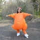 thumbnail image 2 of Día de Acción de Gracias inflable forma de pavo Cosplay fiesta disfraz fotografía Prop, 2 of 5