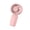 Pink, variant on lanema Pocket Fan Handheld Powerful Mini Fan Air Blower 3 Speed Rechargeable Air Blower Cooling Fan For Home Office