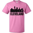 thumbnail image 3 of Inktastic Cleveland Skyline Grunge T-Shirt, 3 of 5