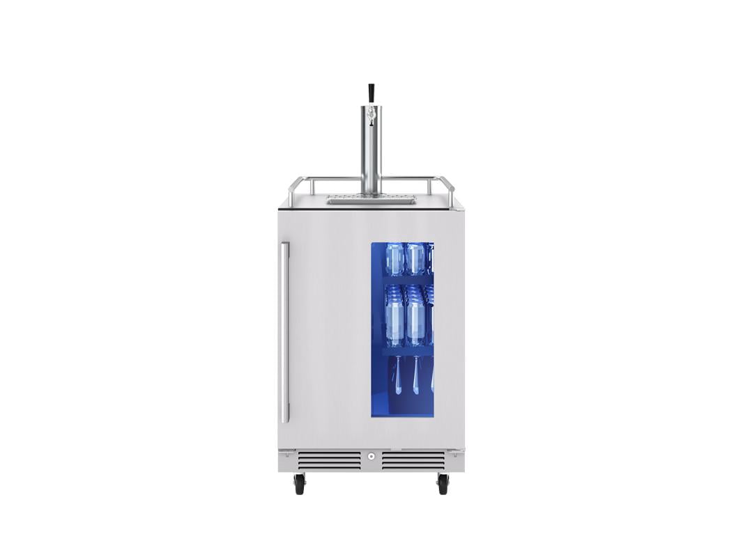 Zephyr Presrv PRKB24C01AG under-counter refrigeration|kegerator