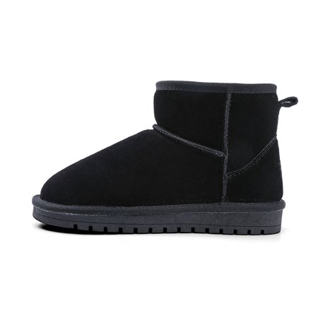 

Women s Warm & Comfy Shoes Fashion Slip-On Ankle High Winter Thermal Insulated Snow Shoes Women s Footwear