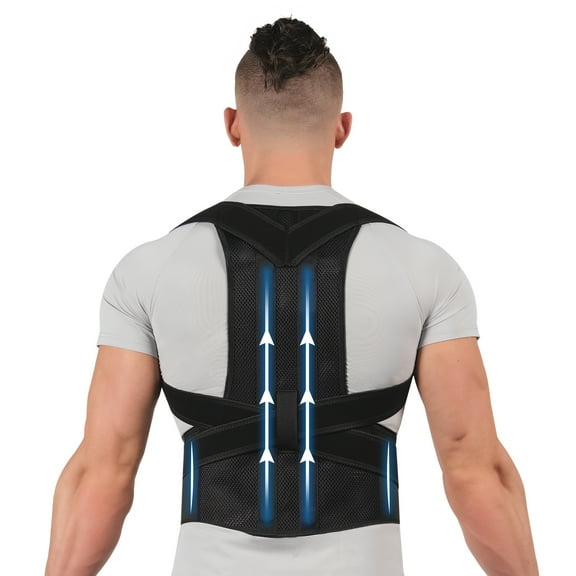 Aofit Back Brace Posture Corrector for Women and Men - Relief for Waist, Back and Shoulder Pain