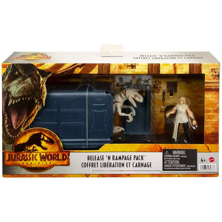 Jurassic World Dominion Dino Action Figures Playset - Release 'N