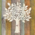 thumbnail image 2 of Tava Studios 15x15 Black Ornate Wood Framed with Double Matting Museum Art Print Titled - Family Tree, 2 of 4