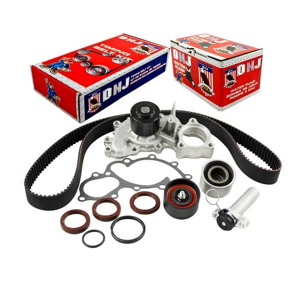 DNJ TBK958WP Timing Belt Kit Water Pump Fits Cars & Trucks 92-93 Lexus ES300 3.0L V6 DOHC 24v