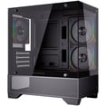 thumbnail image 1 of Gabinete Gamer BALAM RUSH TANK PERFORM 3200 Micro ATX Mini Torre 3 Fan Cristal Templado ARGB Negro BR-941655, 1 of 6
