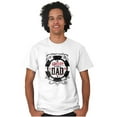 thumbnail image 3 of Always Bet On Dad Gambling Chip Men's Big & Tall Crewneck Graphic Tee Brisco Brands 2X, 3 of 5