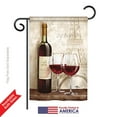 thumbnail image 2 of Breeze Decor BD-WI-G-117051-IP-BO-DS02-US 13 x 18.5 in. Wine in Paris Happy Hour & Drinks - Everyday Wine Impressions, Decorative Vertical Garden Flag, 2 of 4
