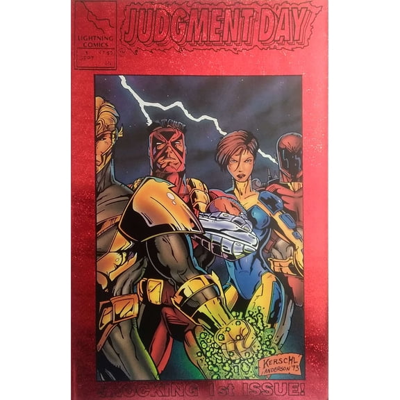 Judgment Day (Lightning) #1C VF ; Lightning Comic Book
