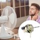 thumbnail image 4 of Vertical fan energy-saving motor, equipped with a powerful three-speed adjustable universal motor electric fan, 4 of 5