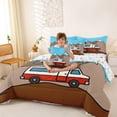 thumbnail image 4 of Erosebridal Camping Camper 7-Piece Twin Bedding Sets,Outdoor Adventure Theme Bedding Comforter Set For Boys Kids,Reversible, 4 of 7