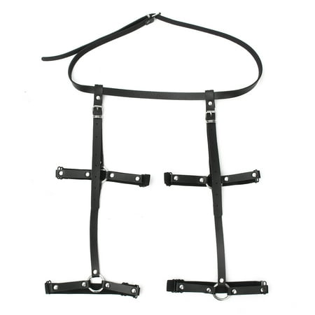 Strap Belt Loop - Punk Handmade Body Bandage Waist Cincher Leather Harness Garter Belt Strap Loop