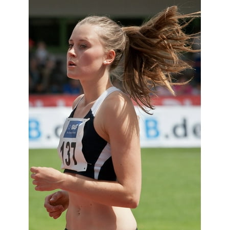 Home Run Photo - Framed Art for Your Wall Sport Run Junior Gala Mannheim Athletics 10x13 Frame