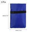 thumbnail image 2 of Uxcell 7.9"x5.5" 210D Oxford Fabric Outdoor Water Faucet Cover Socks Protector Dark Blue 3 Pack, 2 of 6