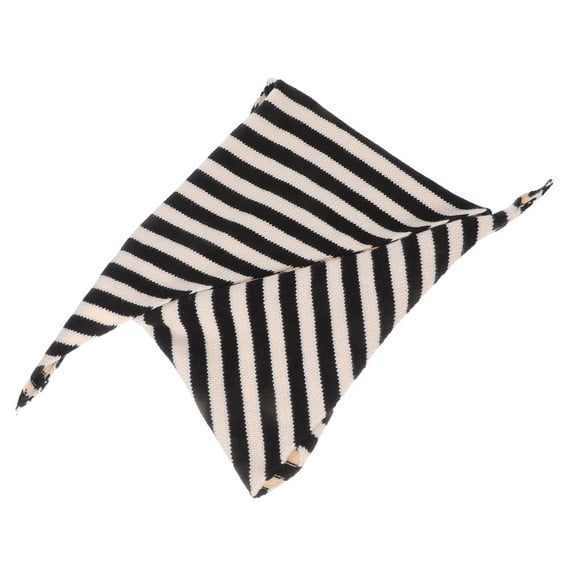 Worgeous Fashionable Triangle Knitted Scarf for Women Soft and Warm Shawl Wrap Korean Style Neck Protection for Autumn and Winter