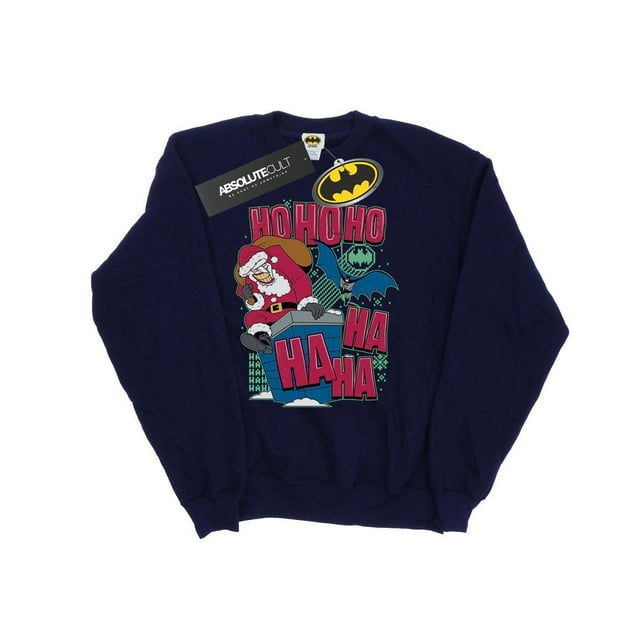 DC Comics Sweat-Shirt Femme Batman et Joker Ha Ha Ho Ho Ho