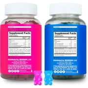BEARVANA Top & Peach Support Gummies for Women | Workout Aid | Fitness Supplement with 9 Herbal Extracts | Berry Flavor