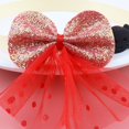 thumbnail image 2 of Mosey Pretty Pet Bow Collar Glitter   for Holiday   Decor Accessories, 2 of 7