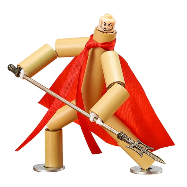 GYMNASTIKA toys,Pupils Boys Funny DIY Craft Handmade Creative Bamboo Man Battle Kids Play Toy GYMNASTIKA toys,Pupils Boys Funny DIY Craft Handmade Creative Bamboo Man Battle Kids Play Toy