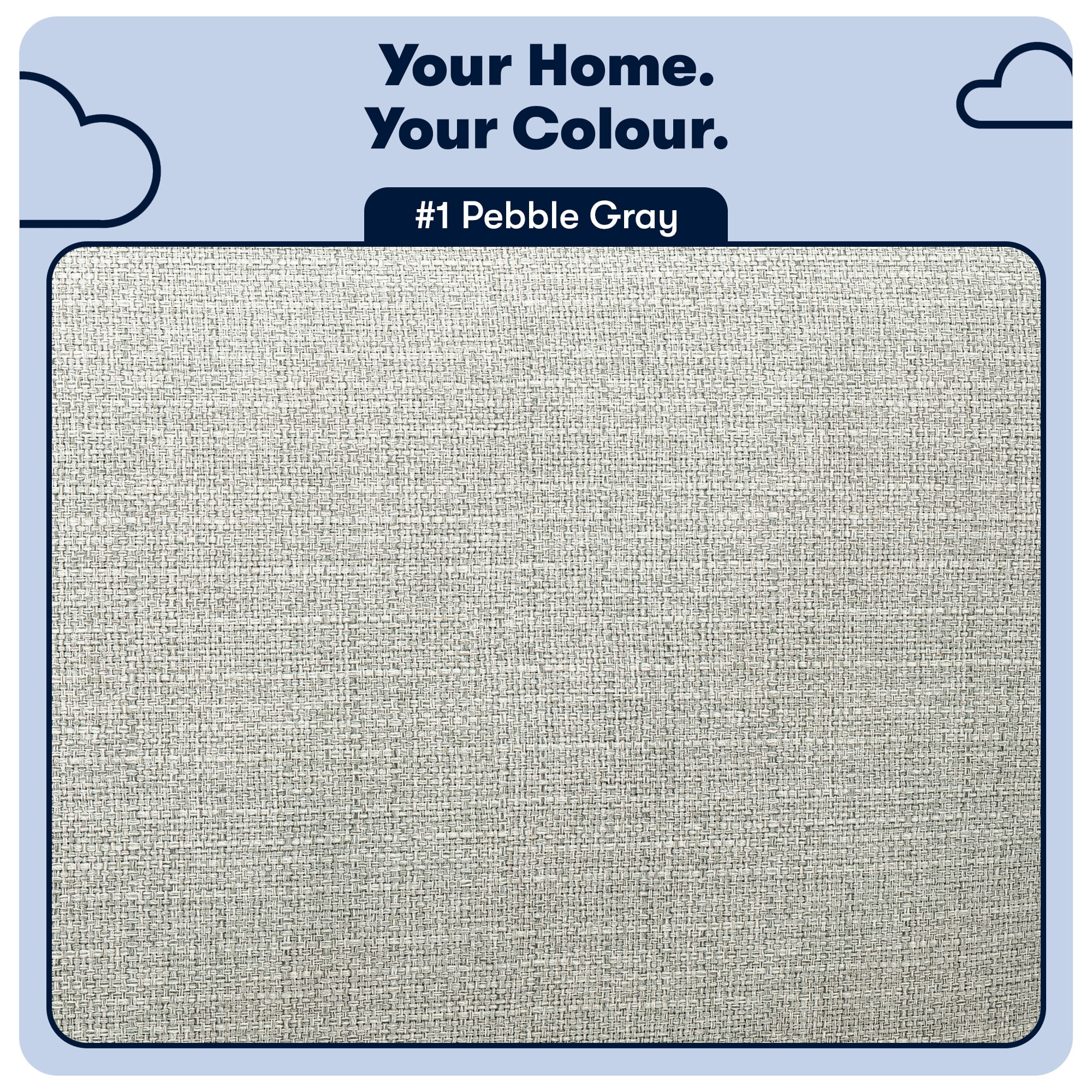 Serta Palisades 73" Track Arm Sofa with Removable Covers Pebble Gray