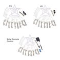 thumbnail image 3 of Kearding Star Yard IP65 impermeable cascada decoración LED lámpara DIY interior hogar noche iluminación para decoración de Kits de decoración para fiestas Luz fría sin enchufe, 3 of 6