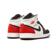 thumbnail image 3 of JORDAN GRADE SCHOOL Air Jordan 1 Mid SE GS "Red / Grey / Black Toe" BQ6931 100 BQ6931 100 from Stadium Goods, 3 of 9