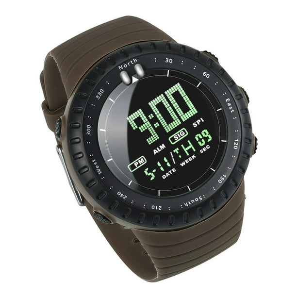 Sport Digital Military Style Stop Watch for Men Reloj Hombre Digital LED  Band Electronic Transparent Digital Watch - China Gift Watches and Watch  price