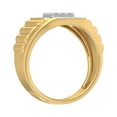 thumbnail image 2 of 1/2 Carat Men's Diamond Wedding Band Ring in 14K Yellow Gold (Ring Size 13.5) (I1-I2 Clarity), 2 of 4