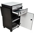 thumbnail image 4 of Luxor WPSDD3 38 in. Wood Multimedia Workstation Cart, 4 of 6