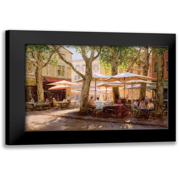 Bates, George 14x11 Black Modern Framed Museum Art Print Titled - Summer - Provence