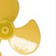 thumbnail image 3 of 10Pcs 50mm 3 Blades Propeller ABS Turning Propellers Replacement DIY Car Model AccessoriesYellow, 3 of 5