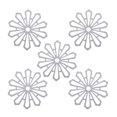 thumbnail image 1 of 10Pcs Table Mat Hollow Flower Shape Anti-scalding Non-slip Pot Bowl Dish Insulation Pad Place Mat Kitchen Accessories, 1 of 10