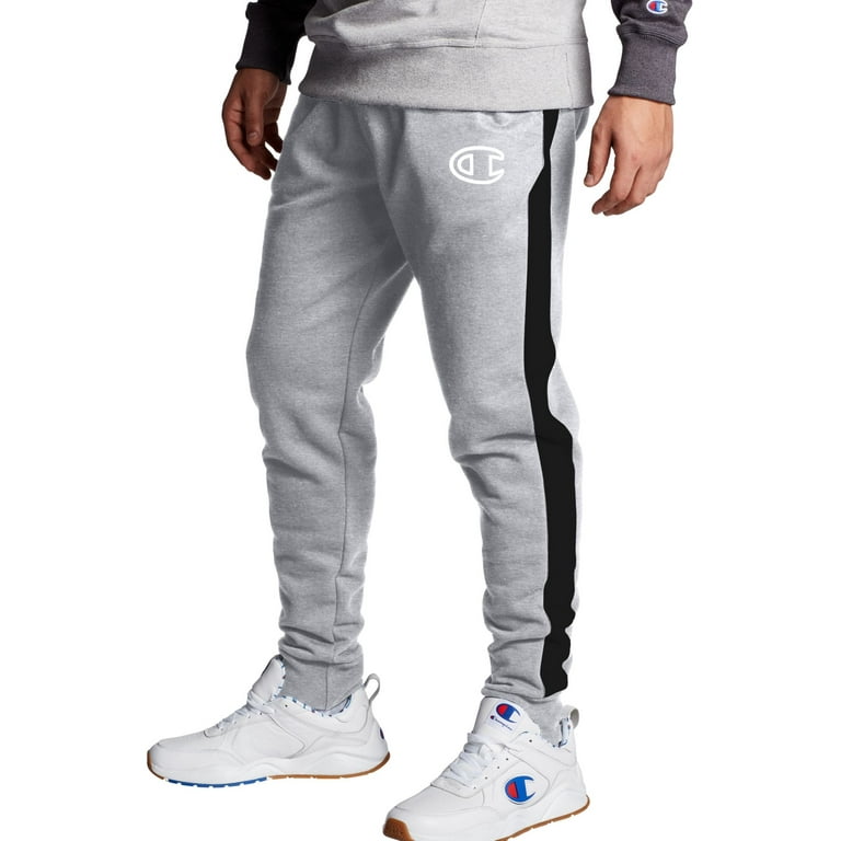 Champion Men s Powerblend Colorblock Joggers Walmart