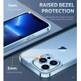 thumbnail image 3 of Entronix Funda Transparente para iPhone 13 Pro, Fina y Transparente, a Prueba de Golpes y Protección contra Arañazos, Transparente, 3 of 7