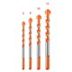 thumbnail image 1 of (6 8 10 12 mm) Juego de 4 brocas para mampostería de carburo de tungsteno para porcelana, azulejos, concreto, paredes de ladrillo, vidrio, espejos, plástico, mampostería y madera brillar Electrónica, 1 of 4