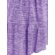 thumbnail image 4 of Camiseta Irregular Diseño Teñido Espacio Rosegal  Mangas largas de talla grande, 4 of 5