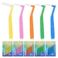 thumbnail image 1 of L-Shaped Interdental Brush Set 5PCS Dental Floss Picks Plaque Remover Teeth Cleaning Brush Tooth Gap Cleaner for Orthodontic Care and Oral Hygiene, 1 of 5