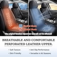 thumbnail image 3 of Fit for SUBARU OUTBACK 2010 Seat Cover, Black Car Seat Covers, Faux Leather Full Set of 5 Seats With a Headrest and Lumbar Support Non-slip, Beautify the Interior of Old Cars, 3 of 6