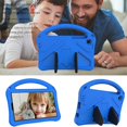 thumbnail image 5 of SaniMore Kiddie Series Case for Samsung Galaxy Tab A7 Lite 8.7" 2021 Model T220/T225 Cover with Screen Protector, Shockproof Lightweight Handle Stand Kids Friendly Protective Cases, Blue, 5 of 8