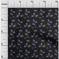 thumbnail image 1 of oneOone Viscose Chiffon Black Fabric Halloween Sewing Fabric By The Yard Print Diy Clothing Sewing Supplies 42 -Inch Wide, 1 of 1