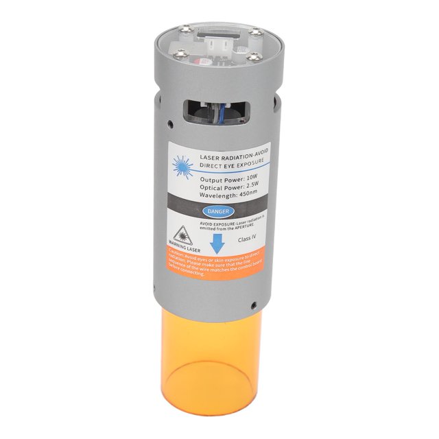 Módulo De Grabado Láser, Cubierta De Protección 12 V 2,5 W Punto Comprimido De Cabezal Láser De Alta Eficiencia 450 Nm Para Cuero De Tela