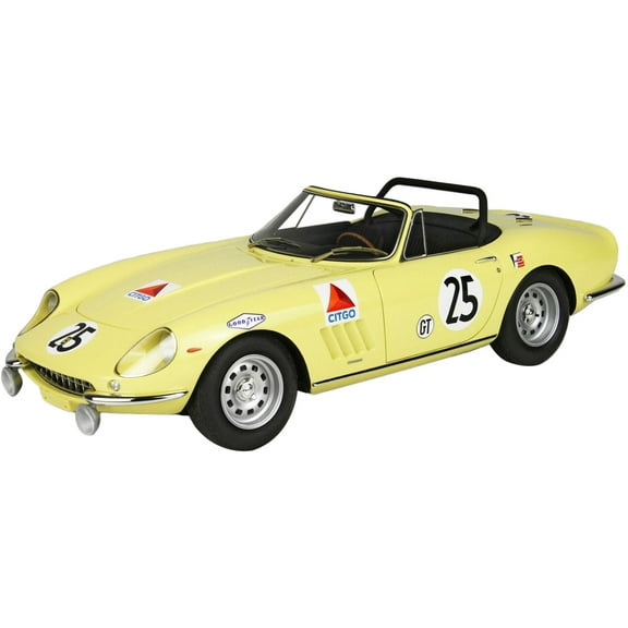 Ferrari 275 GTS/4 #25 The North American Racing Team (NART) Sebring 12H (1967) with DISPLAY CASE Limited Edition to 200 pieces 1/18 Model Car by BBR