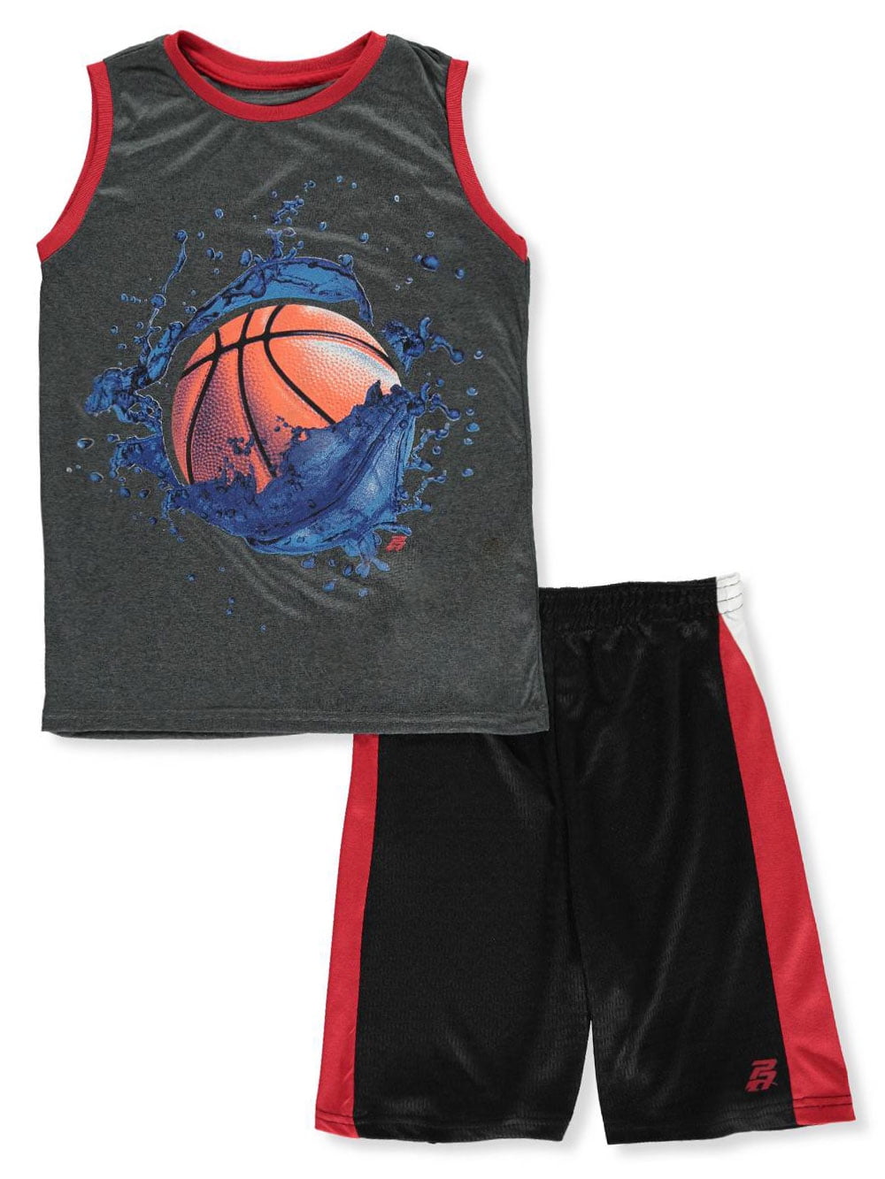 Pro Athlete Boys Basketball 2-Piece Shorts Set Outfit