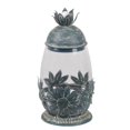 thumbnail image 1 of Privilege 63978 Small Star Leaf Metal & Glass Jar, 1 of 1