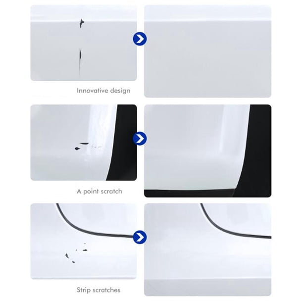 Pluma Retocadora Para Arañazos Del Coche - Repara Pequeños Rayones En Pintura Negra
