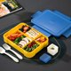 thumbnail image 5 of Fiambrera de doble capa para adultos, compartimentos bien diseñados para preparar comidas, diseño apilable, a prueba de fugas, apta para microondas, lavavajillas, congelador, sin BPA, material de, 5 of 6