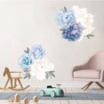 thumbnail image 5 of Un conjunto de pegatinas de pared de flores bonitas, calcomanía de pared, decoración de pared para dormitorio, sala de estar, cocina TUNC Sencillez, 5 of 5