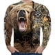thumbnail image 1 of Camisa Casual Calavera Impreso 3d Playera De Manga Larga To, 1 of 5