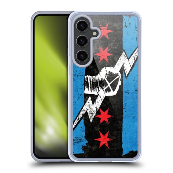 Head Case Designs WWE CM Punk Return Soft Gel Case for Samsung Galaxy S24 5G